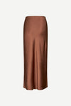 Samsøe Samsøe - Saagneta Long Skirt in Tortoise Shell