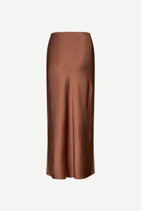 Samsøe Samsøe - Saagneta Long Skirt in Tortoise Shell