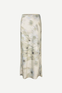 Samsøe Samsøe - Saagneta Long Skirt in Botanical Green