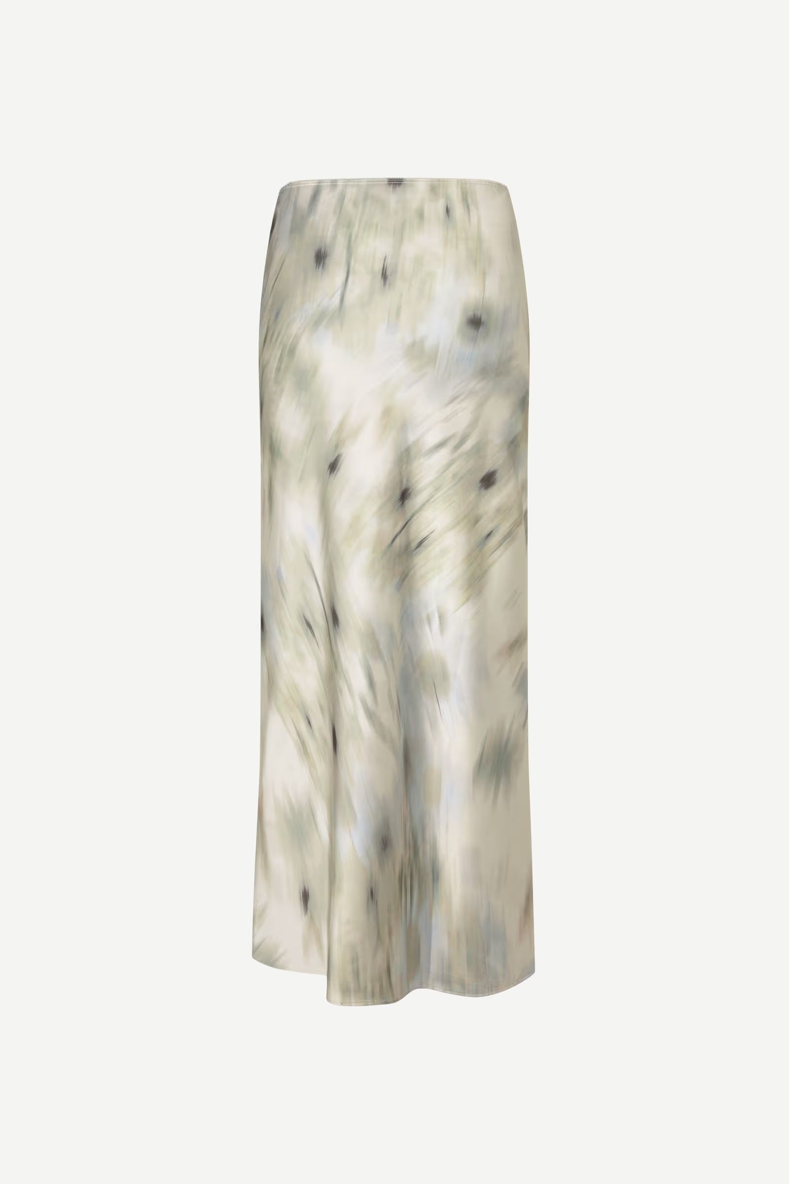 Samsøe Samsøe - Saagneta Long Skirt in Botanical Green