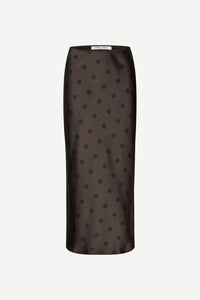 Samsøe Samsøe - Saagneta Long Skirt in Mulch Dott