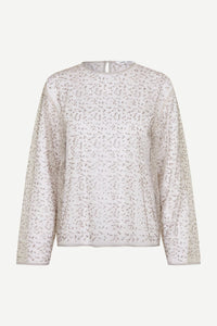 Samsøe Samsøe - Samally Blouse in Pumice Stone