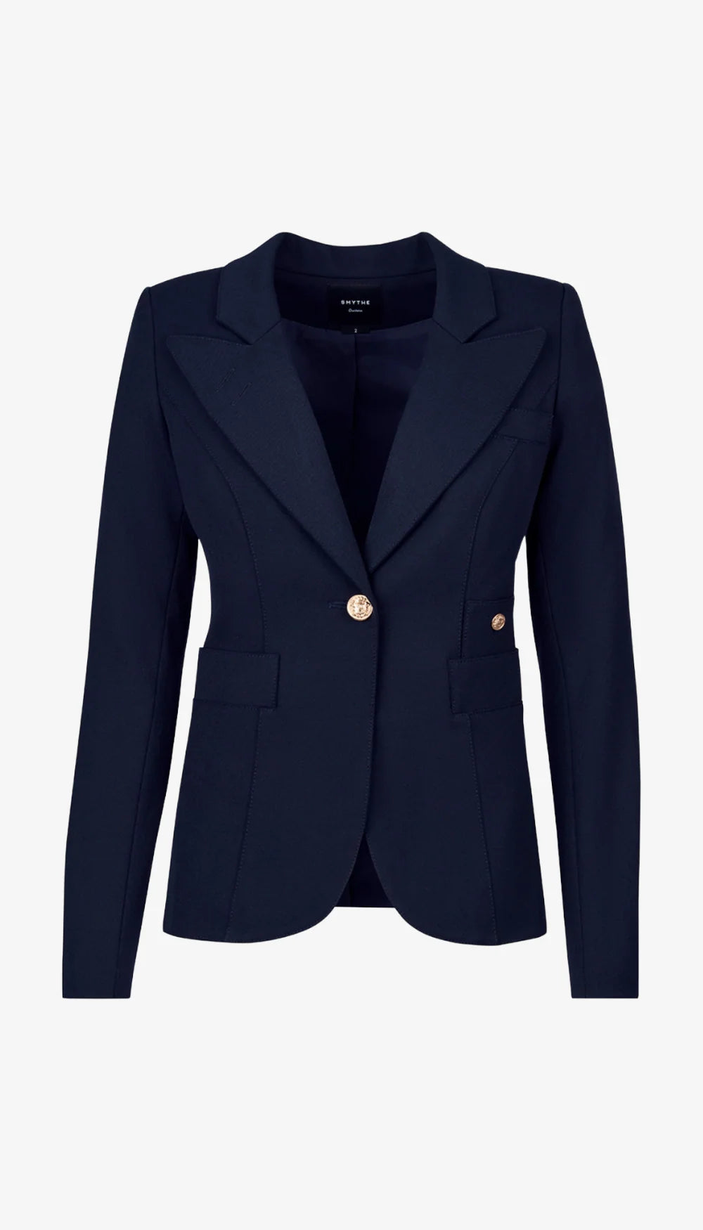 Smythe - Classic Duchess Full Back Blazer in Navy