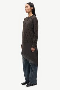 Samsøe Samsøe - Anour o-n Sweater in Mulch Dott