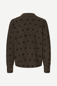Samsøe Samsøe - Anour o-n Sweater in Mulch Dott