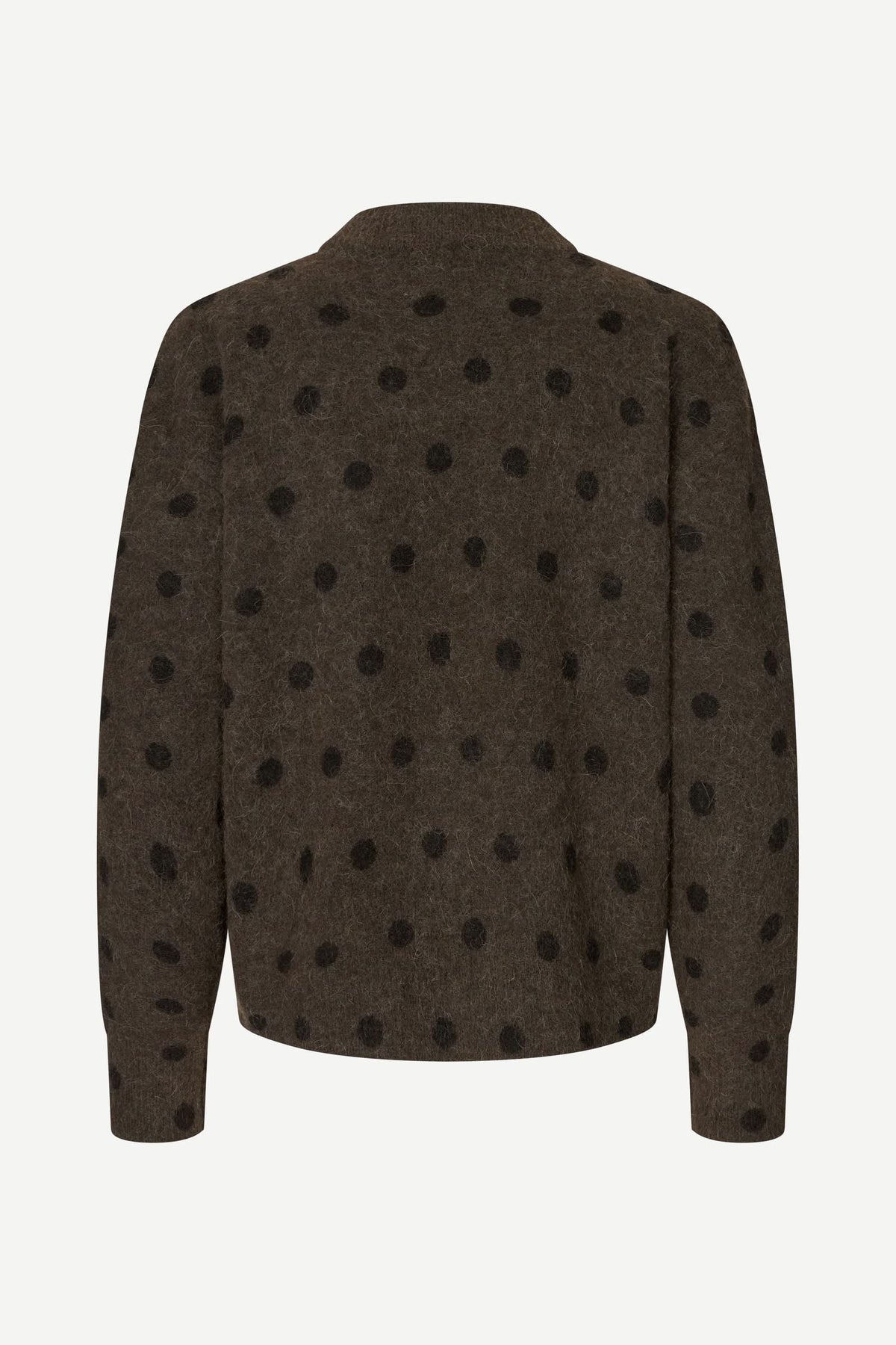 Samsøe Samsøe - Anour o-n Sweater in Mulch Dott