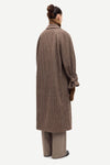 Samsøe Samsøe - Alma Coat in Aluminium Ch.