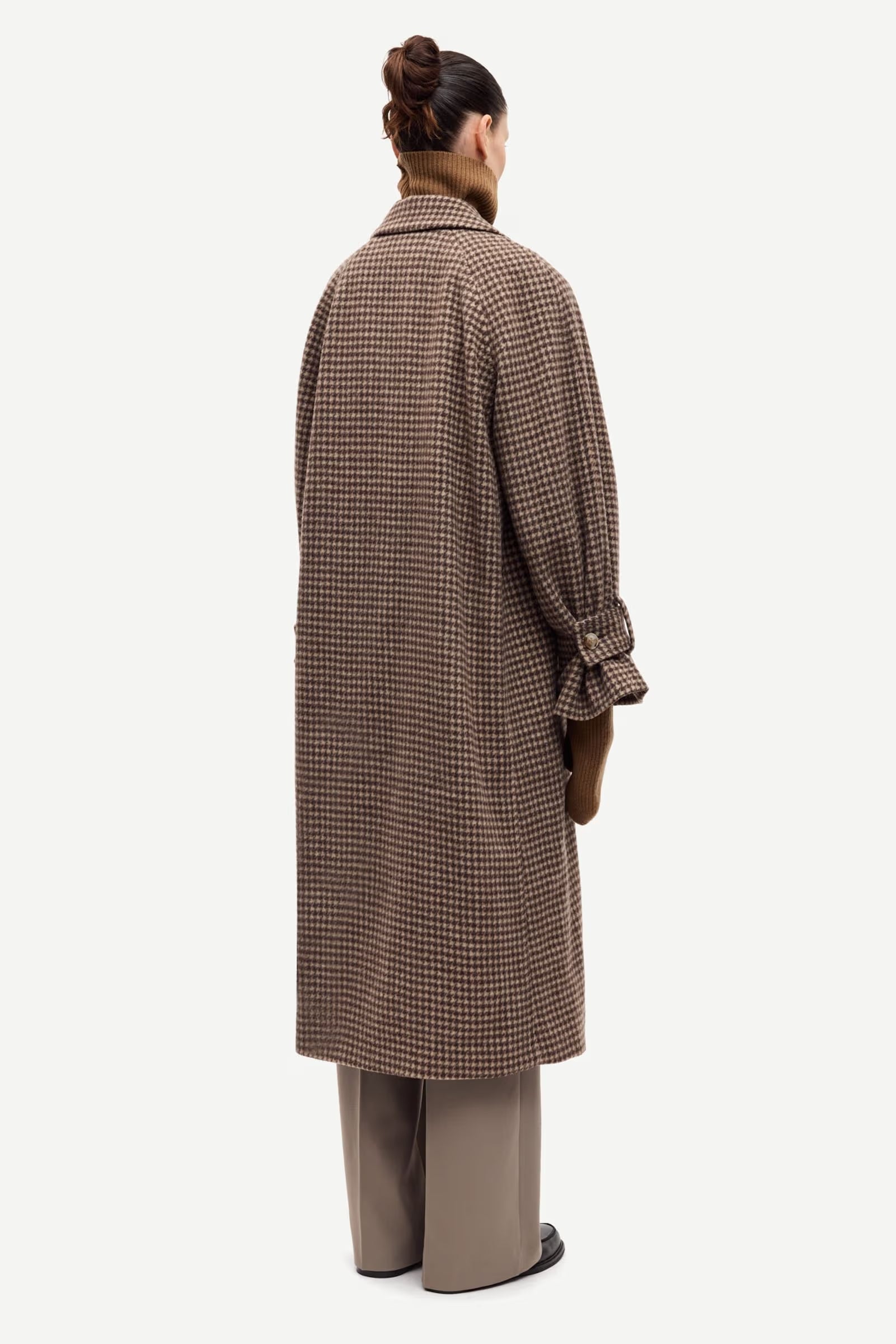 Samsøe Samsøe - Alma Coat in Aluminium Ch.
