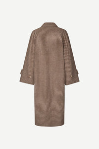 Samsøe Samsøe - Alma Coat in Aluminium Ch.
