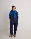 YERSE - Denim Shirt in Indigo Blue