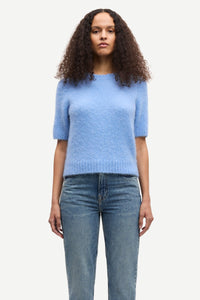 Samsøe Samsøe - Sajeanne Knit Top in Della Robbia Blue