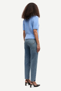Samsøe Samsøe - Sajeanne Knit Top in Della Robbia Blue