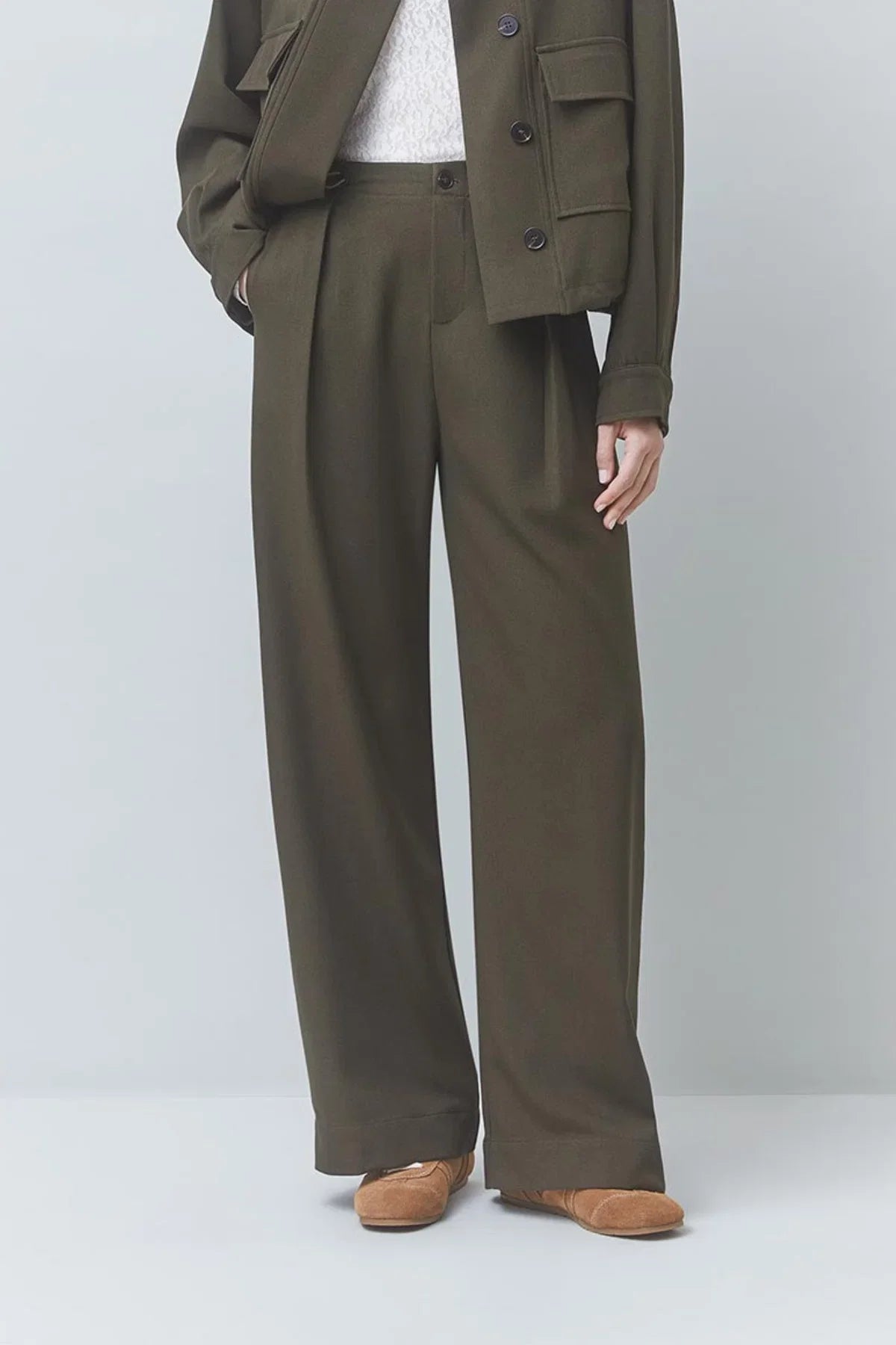 Suncoo - Jio Pant in Kaki