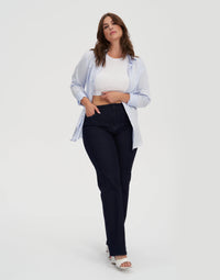 Yoga Jeans - Chloe Classic Rise Straight Jean in Prague