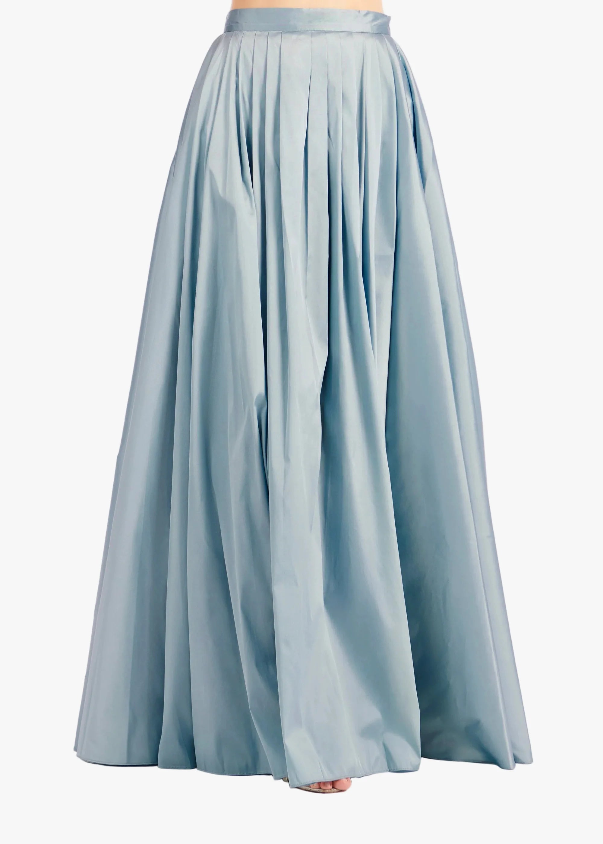 Emily Shalant - Pleated Soft Taffeta Ballgown Skirt