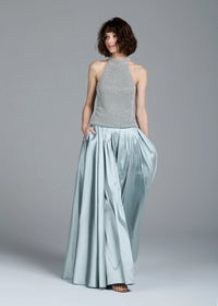 Emily Shalant - Pleated Soft Taffeta Ballgown Skirt