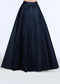 Emily Shalant - Pleated Soft Taffeta Ballgown Skirt