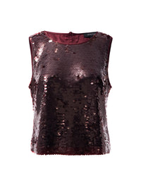 Sanctuary - The Desired Pailette Shell in Bordeaux