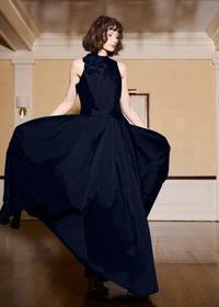 Emily Shalant - Pleated Soft Taffeta Ballgown Skirt