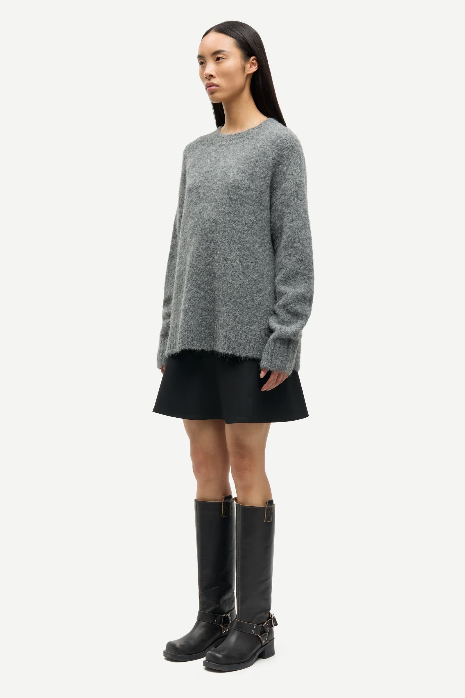 Samsøe Samsøe - Sajeanne Sweater in Iron Gate