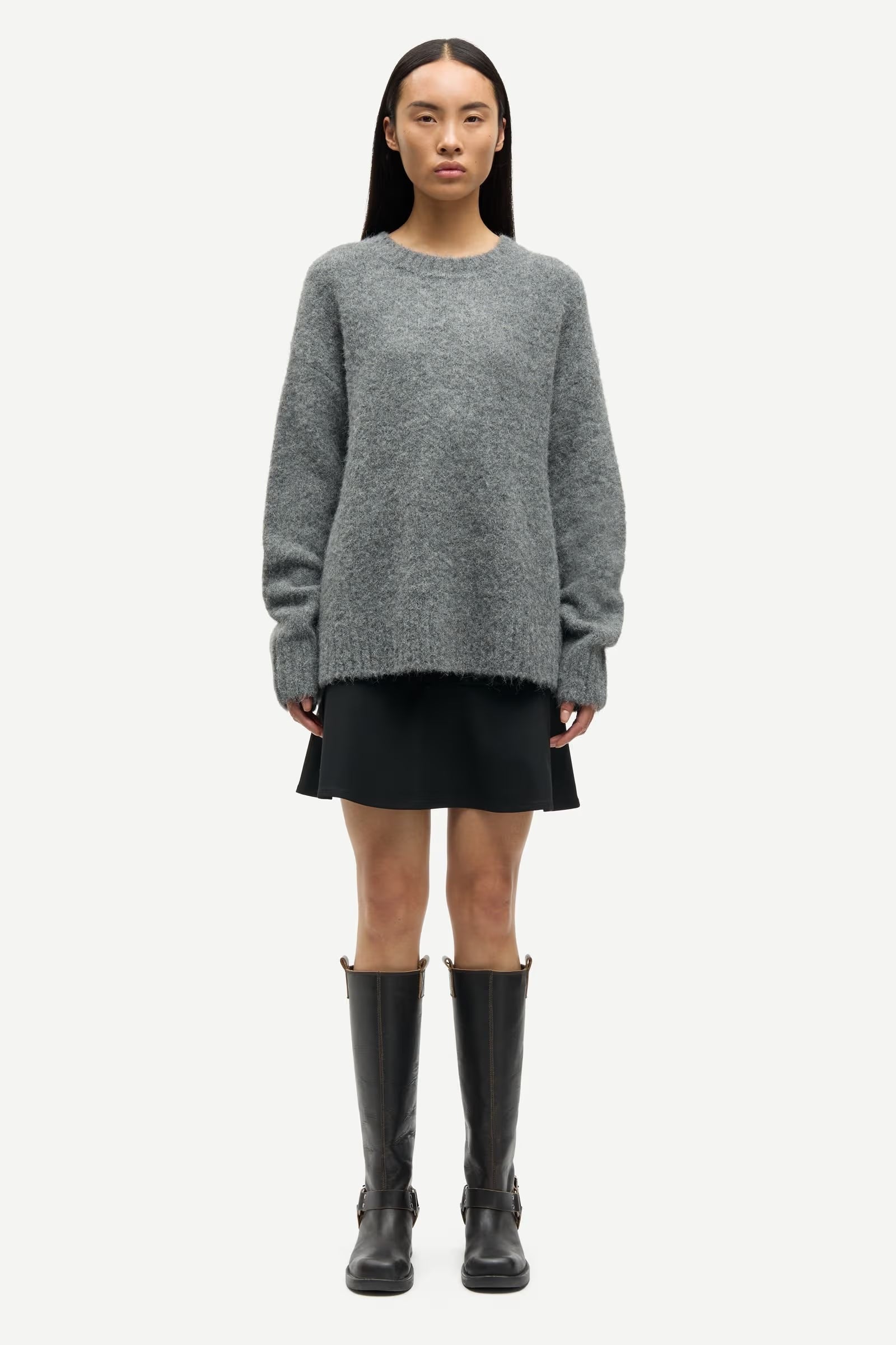 Samsøe Samsøe - Sajeanne Sweater in Iron Gate