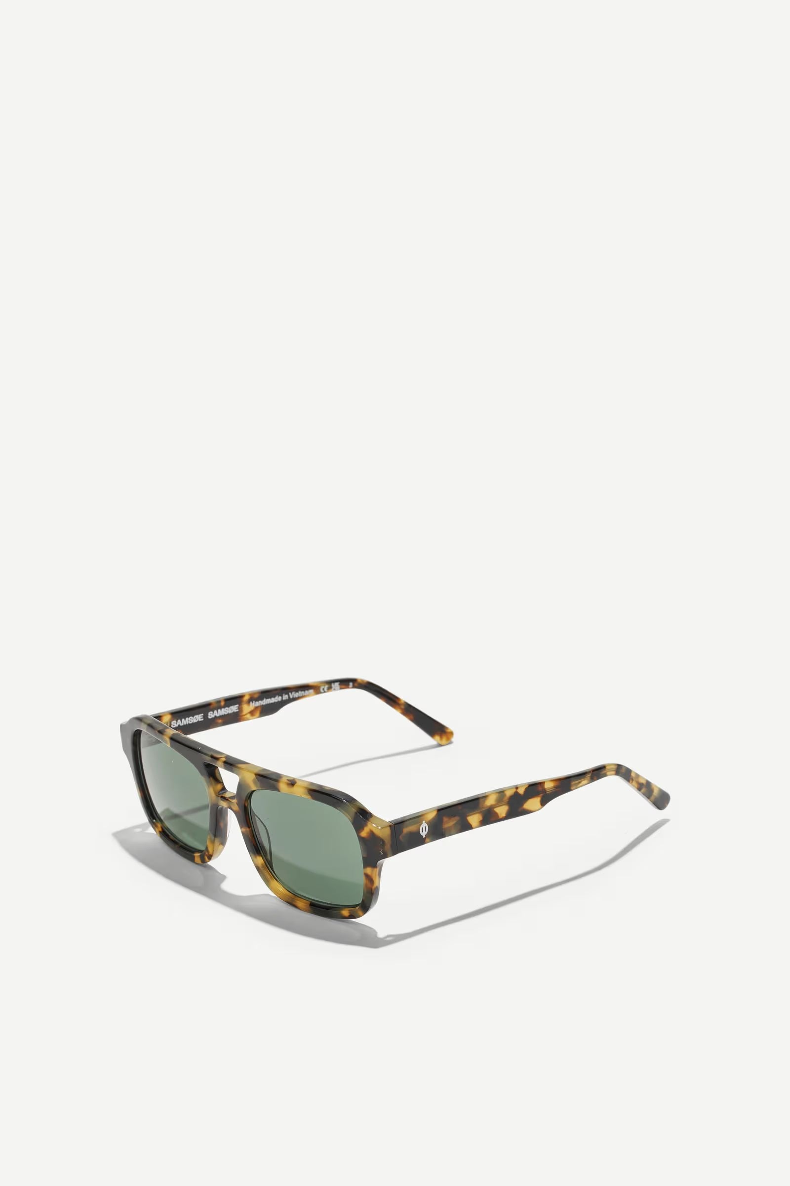 Samsøe Samsøe - Saloyd Sunglasses in Yellow Tortoise