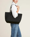 NAGHEDI - Jetsetter Small Tote in Onyx