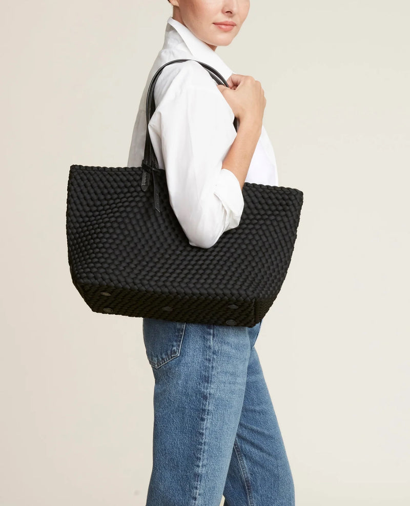 NAGHEDI - Jetsetter Small Tote in Onyx
