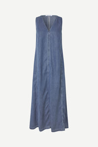 Samsøe Samsøe - Saskylar Dress in Medium Denim Blue