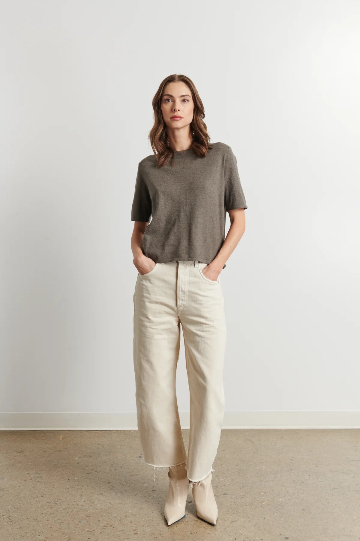 LINE Knitwear - Theo Short Sleeve Sweater