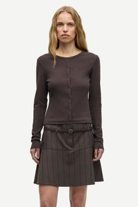 Samsøe Samsøe - Saalexo Cardigan in Mulch