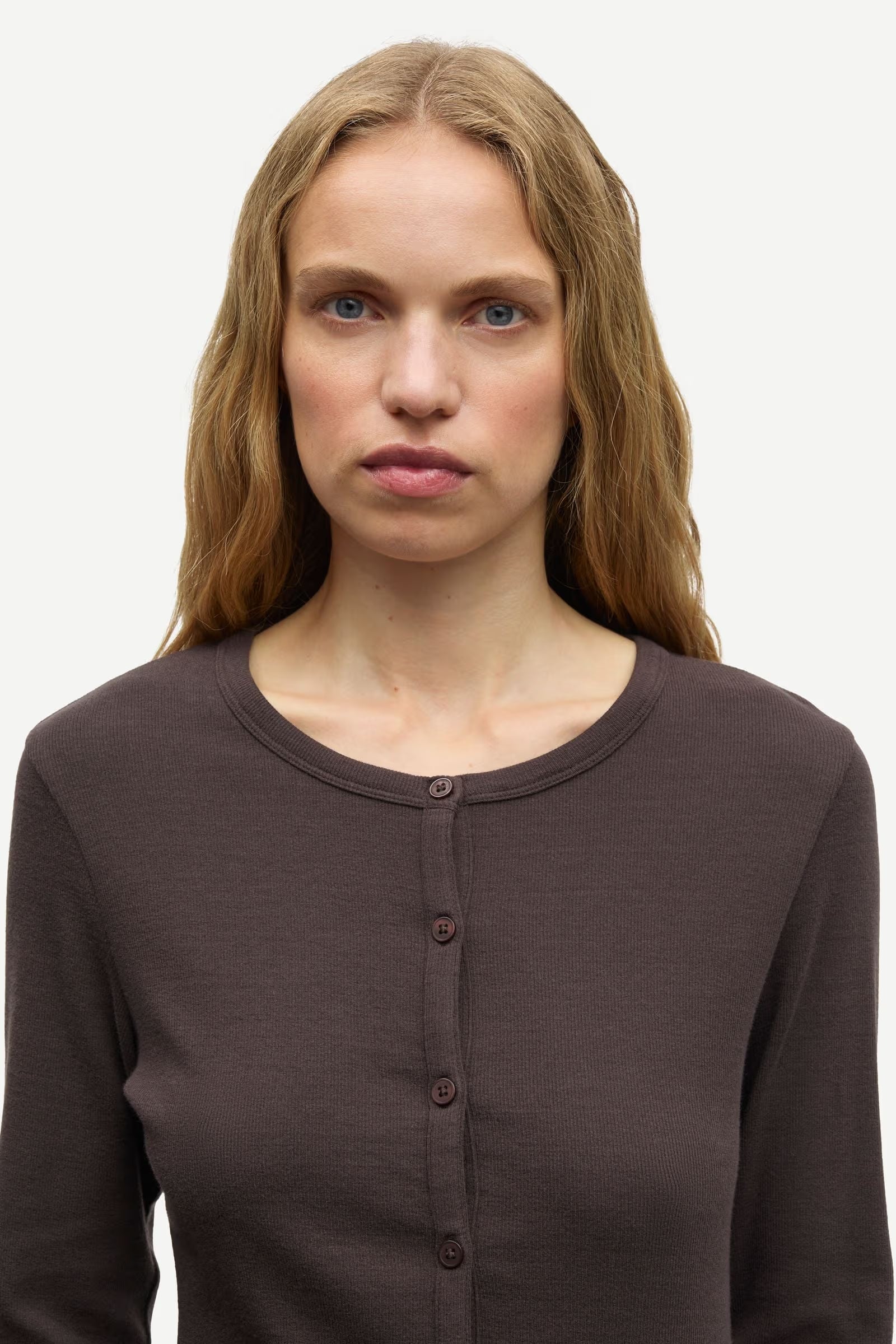 Samsøe Samsøe - Saalexo Cardigan in Mulch