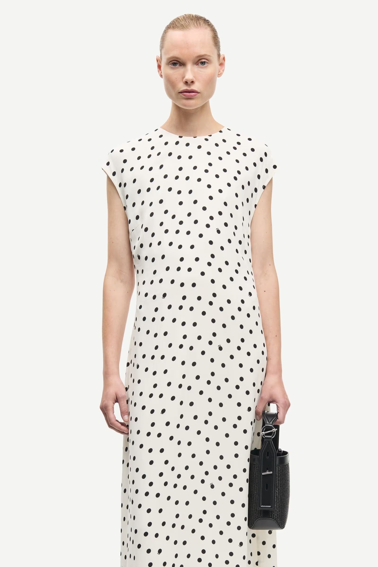Samsøe Samsøe - Sapoppy Dress in Drifting Dots Egret