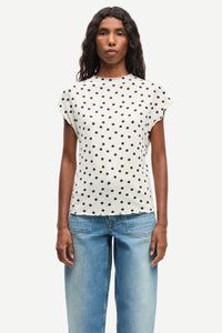 Samsøe Samsøe - Saumi Top in Drifting Dots Egret