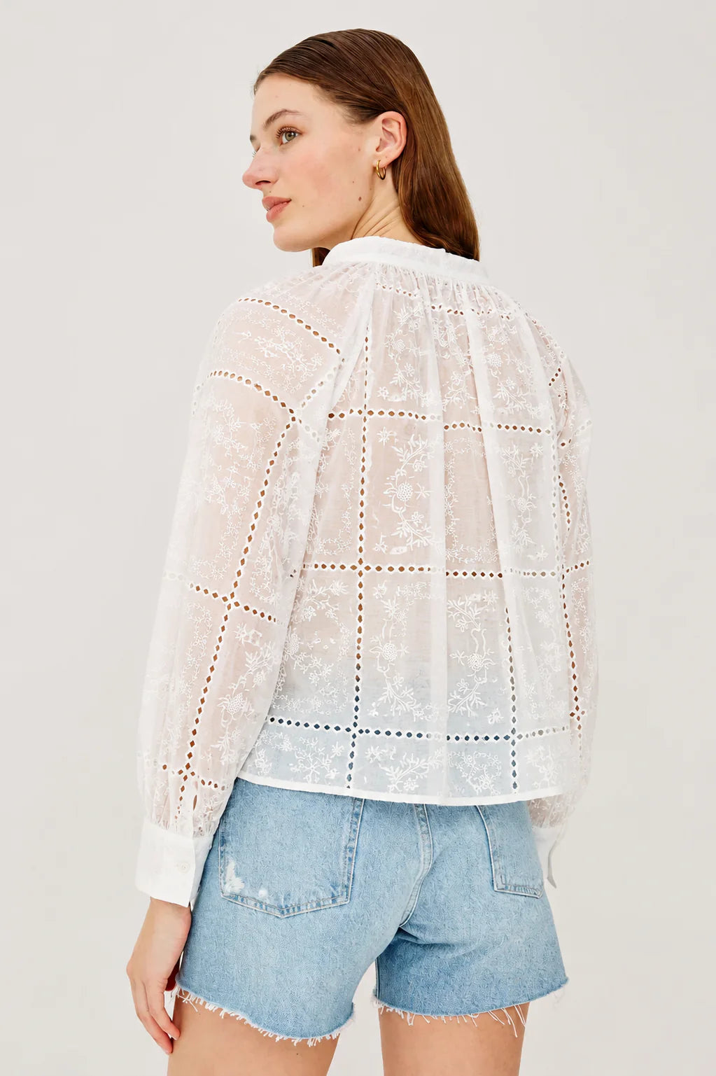 Rails - Francine Top in Ivory Handkerchief