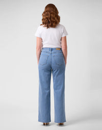 Yoga Jeans - Lily Wide Leg Jeans in French Blue