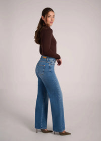 Yoga Jeans - Lily Wide Leg in Jersey