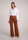 Yoga Jeans - Lily Wide High Rise in Aurora Brown