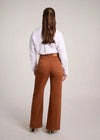 Yoga Jeans - Lily Wide High Rise in Aurora Brown