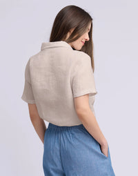 Yoga Jeans - Chiara - Linen Button Down Shirt