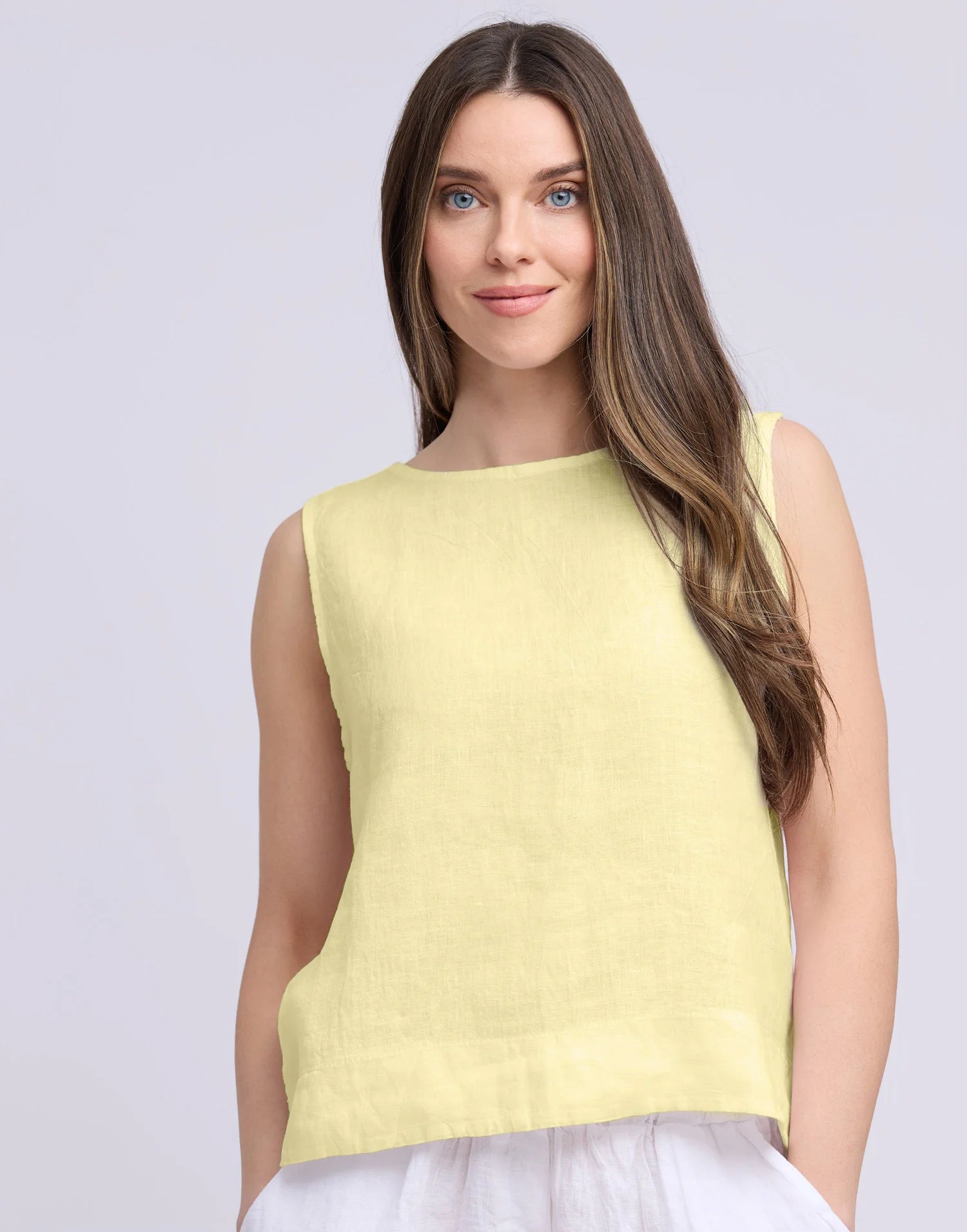 Yoga Jeans - Francesca - Linen Tank Top
