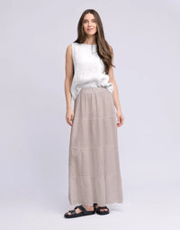 Yoga Jeans - Lucia - Long Linen Skirt