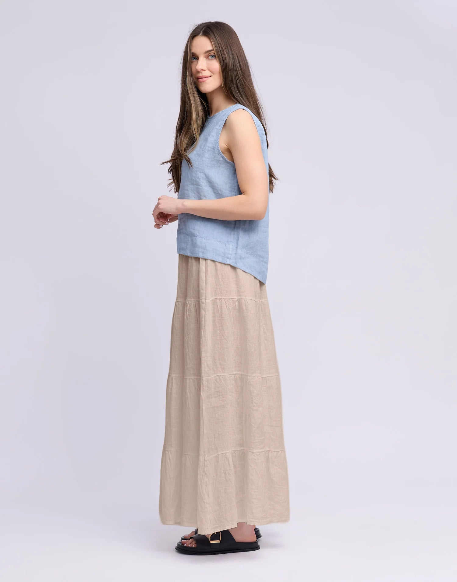 Yoga Jeans - Lucia - Long Linen Skirt