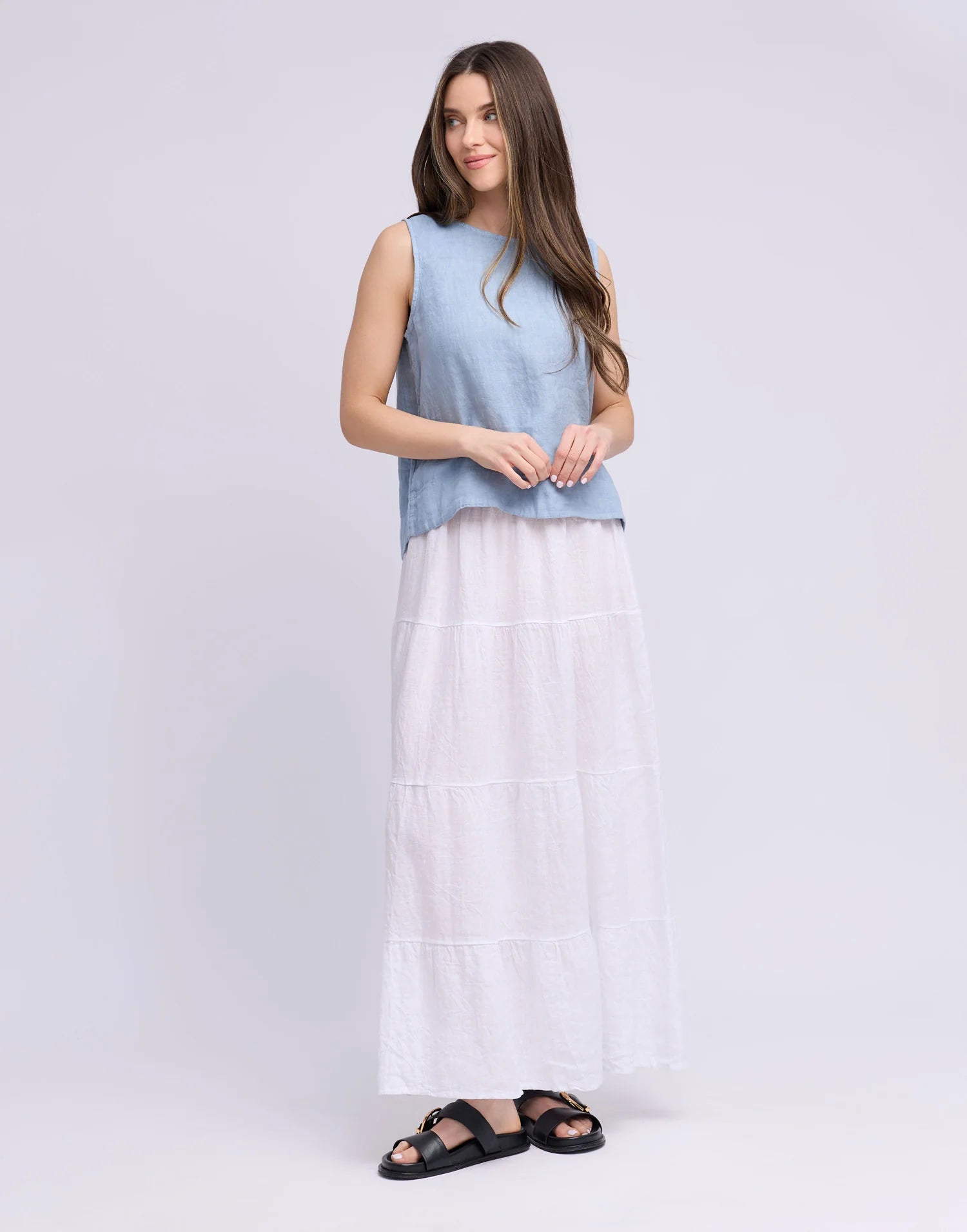 Yoga Jeans - Lucia - Long Linen Skirt