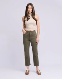 Yoga Jeans - Chloe Straight in Khaki