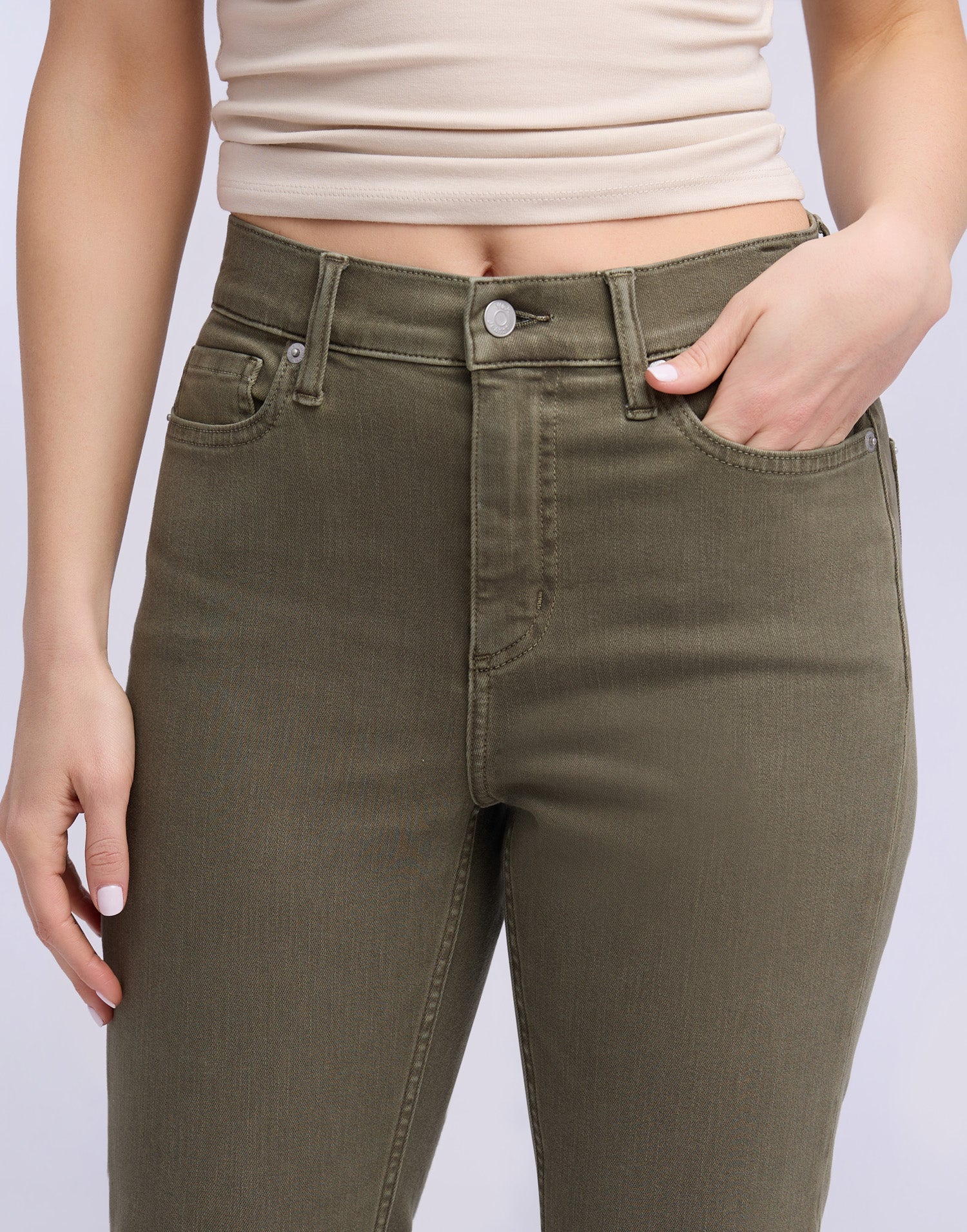 Yoga Jeans - Chloe Straight in Khaki