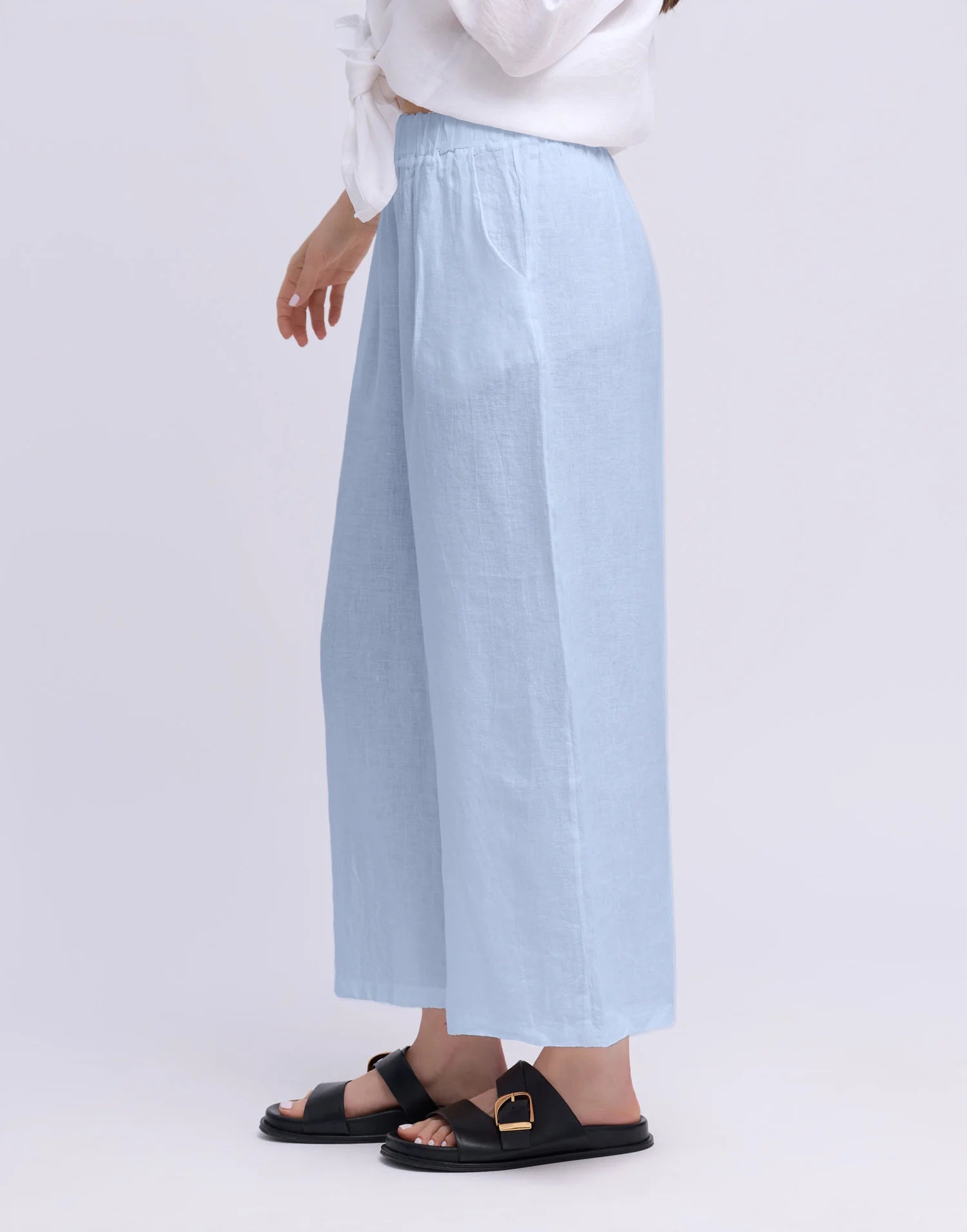 Yoga Jeans - Sofia - Linen Capri Pants