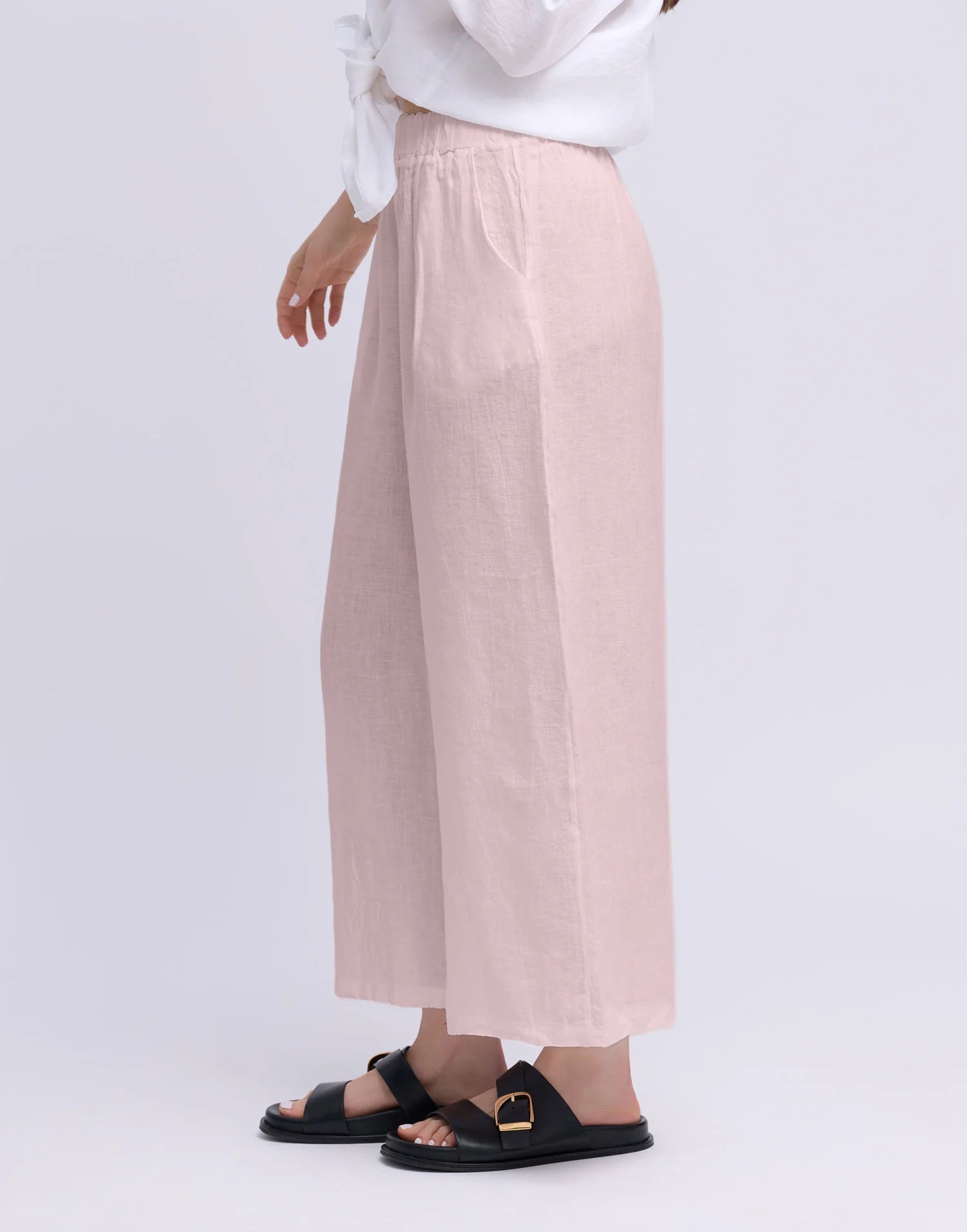 Yoga Jeans - Sofia - Linen Capri Pants