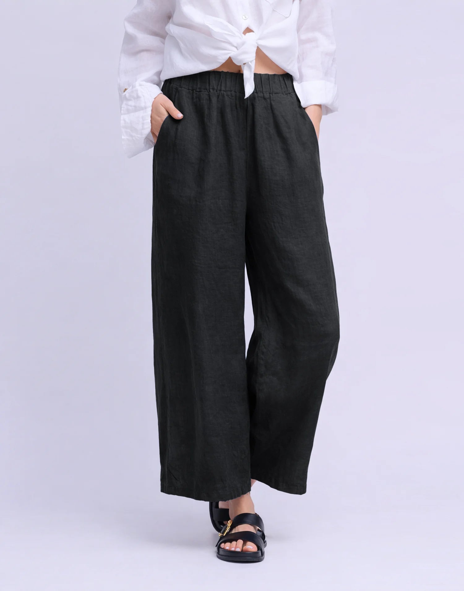 Yoga Jeans - Sofia - Linen Capri Pants