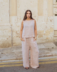 Yoga Jeans - Sofia - Linen Capri Pants